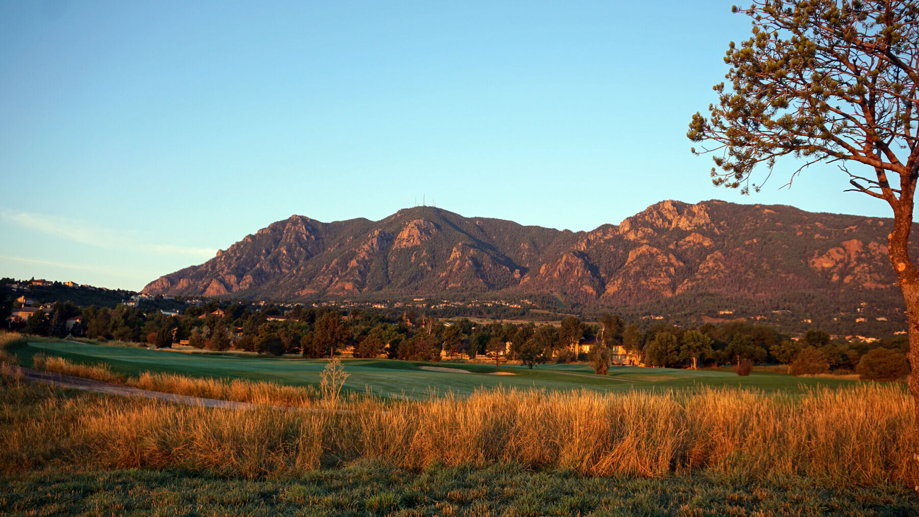 Golf Course at sunrise