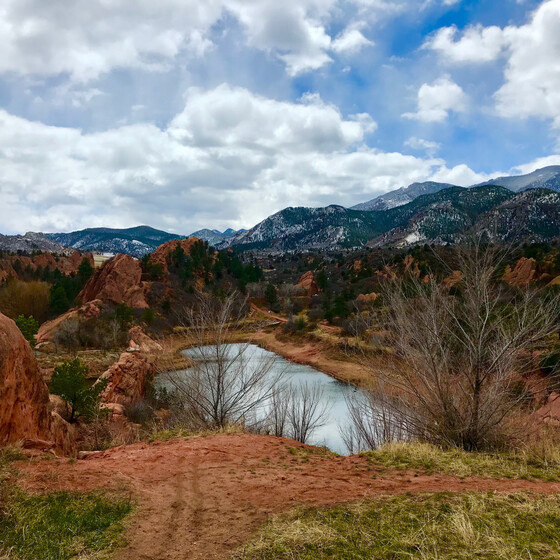 red rock open space