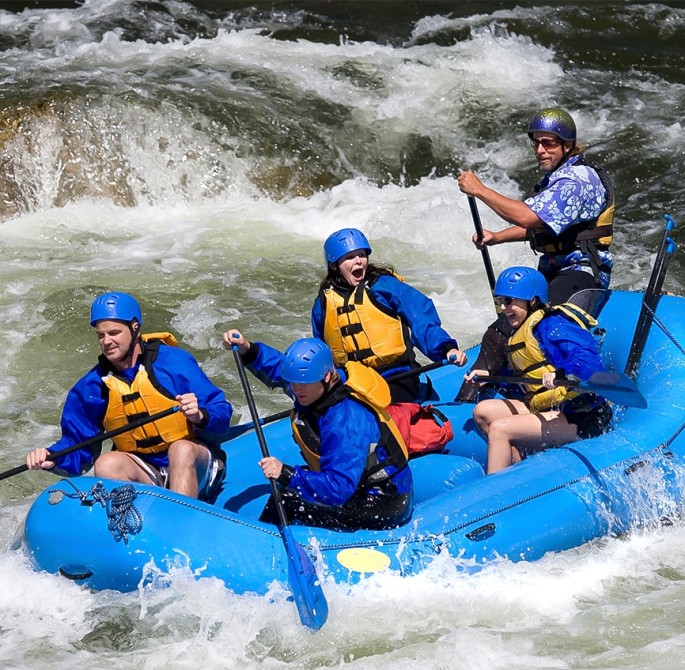 whitewater rafting on Arkansas River