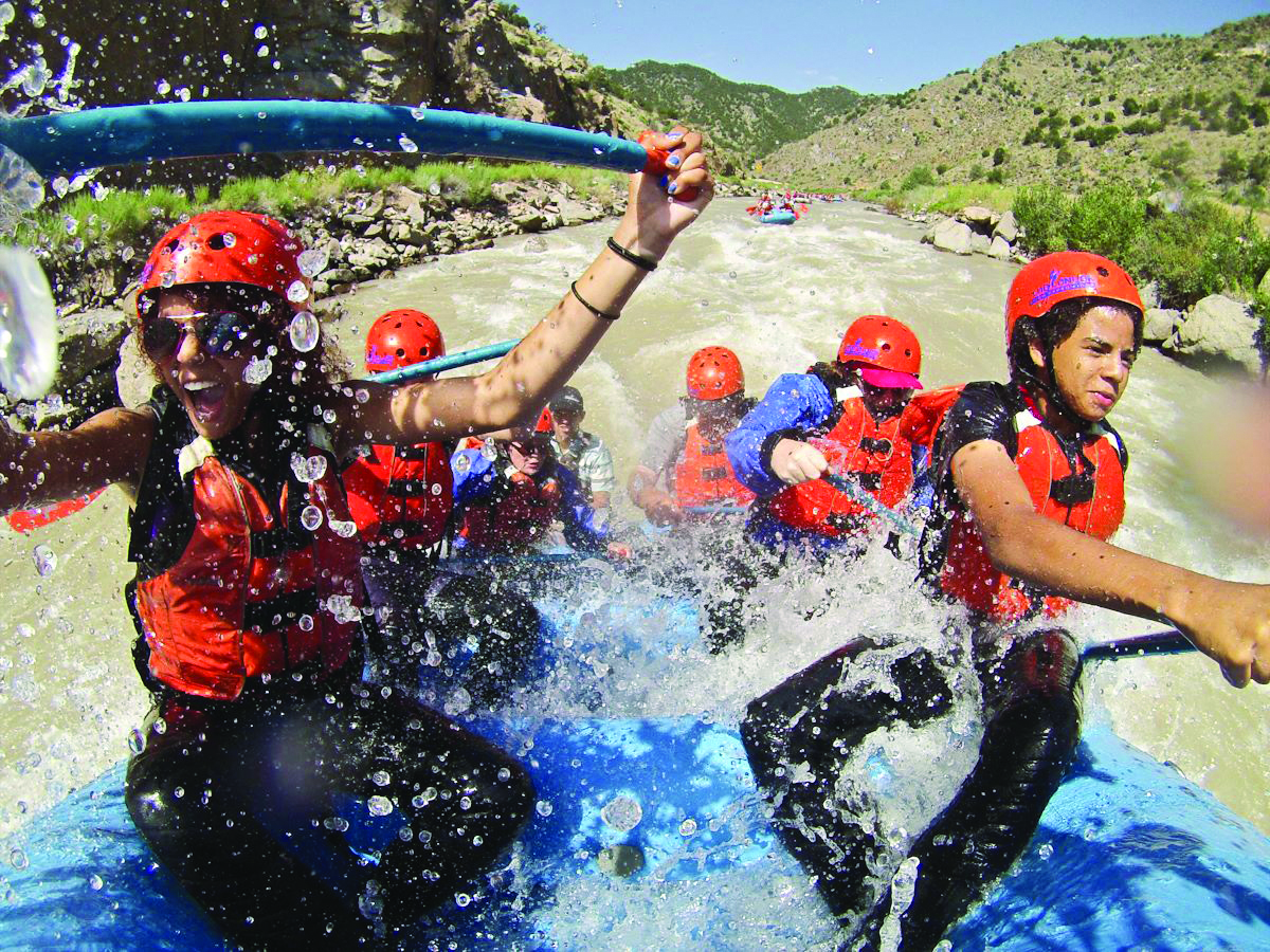 whitewater rafting on Arkansas River